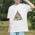 All Booked For Christmas Book Christmas Tree Lights Xmas Graphic Youth
