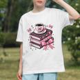All Booked For Valentine's Teacher Coquette Bow Coffee Book Graphic Youth All Booked For Valentine's Teacher Coquette Bow Coffee Book Graphic Youth