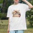 Booktrovert Vintage Wildflowers Books For Book Lovers Graphic Youth
