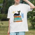 Cat And Books Retro Midcentury Mid Century Aesthetic Graphic Youth Cat And Books Retro Midcentury Mid Century Aesthetic Graphic Youth
