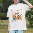 Cat Fall In Love With Reading Book Lover Autumn Graphic Youth