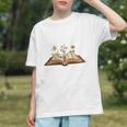 Chapter 21 Years Old 21st Birthday Wildflower Book Lover Premium Tri-Blend Graphic Youth