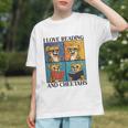 Cheetah Love Reading And Cheetahs Kids Bookworm Graphic Youth