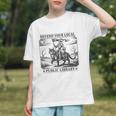 Defend Your Local Public Library Cat Knight Book Lover Graphic Youth Defend Your Local Public Library Cat Knight Book Lover Graphic Youth