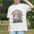 Easily Distracted By Books Read Goose Lover Bookworm Reading Graphic Youth