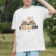 Freadom Anti Banned Books Lovers Reading Librarian Bookworm Graphic Youth