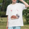 Just a Girl Who Loves Dogs Books Coffee T-Shirt Graphic Youth Just a Girl Who Loves Dogs Books Coffee T-Shirt Graphic Youth