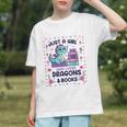 Just A Girl Who Loves Dragons And Books Lover Reading Book Graphic Youth Just A Girl Who Loves Dragons And Books Lover Reading Book Graphic Youth
