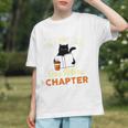 Just One More Chapter Fun Cat Coffee Reading Book Premium Tri-Blend Graphic Youth