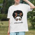 Librarian Teacher Messy Bun Life Book Library Back To School Graphic Youth
