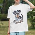 Nerdy Schnauzer Dog Book Lover Glasses Cute Pet For Men Women Kids Graphic Youth Nerdy Schnauzer Dog Book Lover Glasses Cute Pet For Men Women Kids Graphic Youth