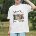 I Have No Shelf Control Book Lover Pun Reader Humor Graphic Youth