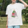 Oh What Fun It Is To Read Book Christmas Tree Premium Tri-Blend Graphic Youth
