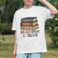 Read Blue Liberty Books July 4th Independence Graphic Youth