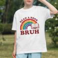 Read A Book Bruh Rainbow Vintage Reading Library Student Graphic Youth Read A Book Bruh Rainbow Vintage Reading Library Student Graphic Youth
