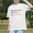 Read Books Be Kind Stay Weird Book Lover Premium Tri-Blend Graphic Youth Read Books Be Kind Stay Weird Book Lover Premium Tri-Blend Graphic Youth