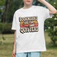 Reading Bookmarks Are For Quitters Reader Book Lovers Graphic Youth
