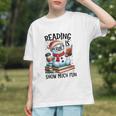 Reading Is Snow Much Fun Christmas Bookworm Snowman Reading Graphic Youth Reading Is Snow Much Fun Christmas Bookworm Snowman Reading Graphic Youth