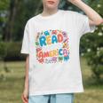 Reads Across Tee America Reading Teacher Books Reader Kids Graphic Youth
