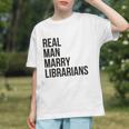 Real Men Marry Librarians – Book Lover Husband Graphic Youth Real Men Marry Librarians – Book Lover Husband Graphic Youth