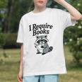 I Require Books Raccoon Reading For Book Lovers Graphic Youth