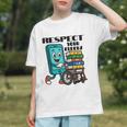 Respect Elders Cellphone Pushing Books In a Wheelchair Graphic Youth Respect Elders Cellphone Pushing Books In a Wheelchair Graphic Youth