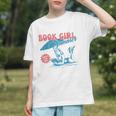 Retro Book Girl Summer Beach Vacation For Book Lover Graphic Youth Retro Book Girl Summer Beach Vacation For Book Lover Graphic Youth