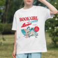 Retro Book Girl Summer For Women Beach Reading Graphic Youth