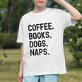 Vintage Coffee Books Dogs Naps Retro Graphic Youth