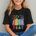 8647 Equal Rights Book Flower Trump Women Rights Feminist Graphic Youth 8647 Equal Rights Book Flower Trump Women Rights Feminist Graphic Youth
