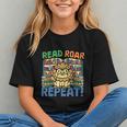 Animals Read Reading Book Library First Day Of School Kids Graphic Youth