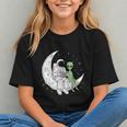Astronaut Reading Book To Alien Moon Space Book Lover Men Graphic Youth Astronaut Reading Book To Alien Moon Space Book Lover Men Graphic Youth