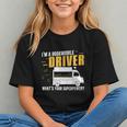 Awesome Bookmobile Driver What's Your Superpower Book Wagon Graphic Youth