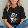 Boo Skeleton Skull Books Halloween Women School Teacher Kid Graphic Youth Boo Skeleton Skull Books Halloween Women School Teacher Kid Graphic Youth
