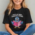 This Is My Book Character Costume Cute Pigeon Kids Reading Graphic Youth