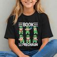 Book Leprechaun St Patrick's Day Library Librarian Reading Graphic Youth