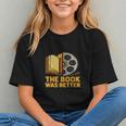 Book Love Scene The Book Was Better Bookworm Vibes Graphic Youth Book Love Scene The Book Was Better Bookworm Vibes Graphic Youth