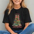Book Lover Christmas Tree I Have No Shelf Control Graphic Youth