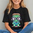 Book Lover Frankenstein's Monster With Reading Glasses Graphic Youth