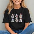 Book Lover Teacher Snowman Reading Books Christmas Winter Graphic Youth Book Lover Teacher Snowman Reading Books Christmas Winter Graphic Youth