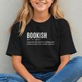 Bookish Definition Hilarious Bookworm Book Lover Reading Bookworm -Adults - Small Short Sleeve T-Shirt Graphic Youth Bookish Definition Hilarious Bookworm Book Lover Reading Bookworm -Adults - Small Short Sleeve T-Shirt Graphic Youth