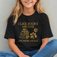 I Like Books And Dogs And Maybe 3 People Book Dog Lovers Men Women Graphic Youth I Like Books And Dogs And Maybe 3 People Book Dog Lovers Men Women Graphic Youth