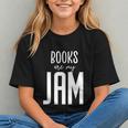 Books Are My Jam Graphic For Introverts Graphic Youth
