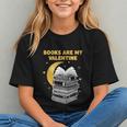 Books Are My Valentine Cute Book Lover Valentine's Day Graphic Youth