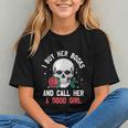 I Buy Her Books And Call Her A Good Girl Skull Rose Bookworm Graphic Youth I Buy Her Books And Call Her A Good Girl Skull Rose Bookworm Graphic Youth