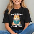 Cat Reading Books Bookworm Read One More Chapter Graphic Youth Cat Reading Books Bookworm Read One More Chapter Graphic Youth