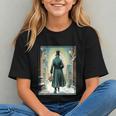 Charles Dickens Christmas Classic Book Ebeneezer Scrooge -Adults Kids Small Short Sleeve T-Shirt Graphic Youth