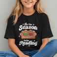 Christmas Book Lover Gingerbread Library Reading Bookaholic Graphic Youth