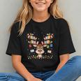 Christmas Librarian Reindeer Matching Family Book Lover Xmas Graphic Youth Christmas Librarian Reindeer Matching Family Book Lover Xmas Graphic Youth