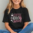 Coffee Lover Shirt Coffee And Books And Tattoos Men Women Graphic Youth Coffee Lover Shirt Coffee And Books And Tattoos Men Women Graphic Youth